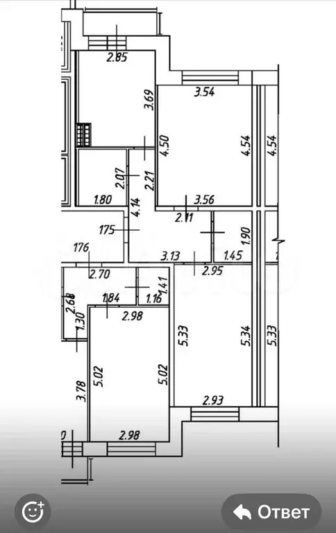 2-к. квартира, 57 м, 6/25 эт. - Фото 0