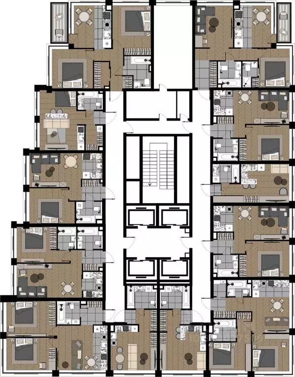 Студия Москва ул. Берзарина, 37 (26.64 м) - Фото 1