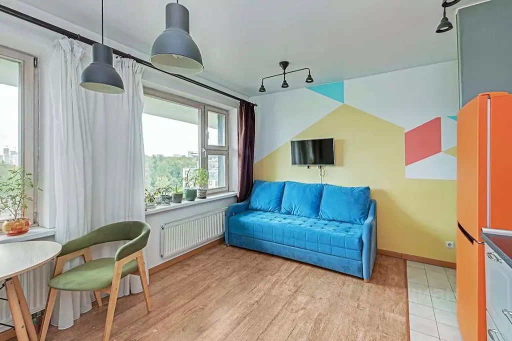 Студия Москва пос. Коммунарка, ул. Сосенский Стан, 17 (24.1 м) - Фото 2
