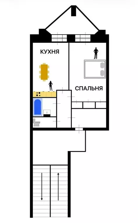 1-комнатная квартира: Пермь, Коломенская улица, 34 (47.8 м) - Фото 0