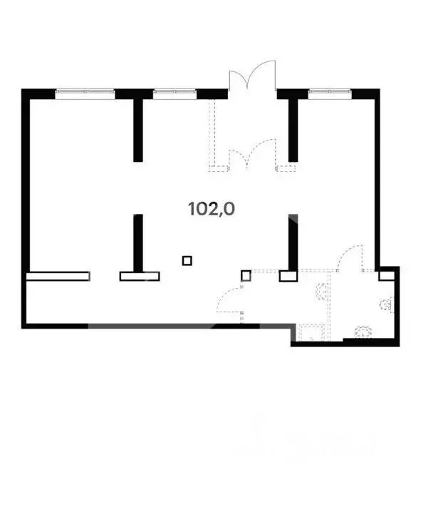 Торговая площадь в Москва Тагильская ул., 3к2 (100 м) - Фото 2