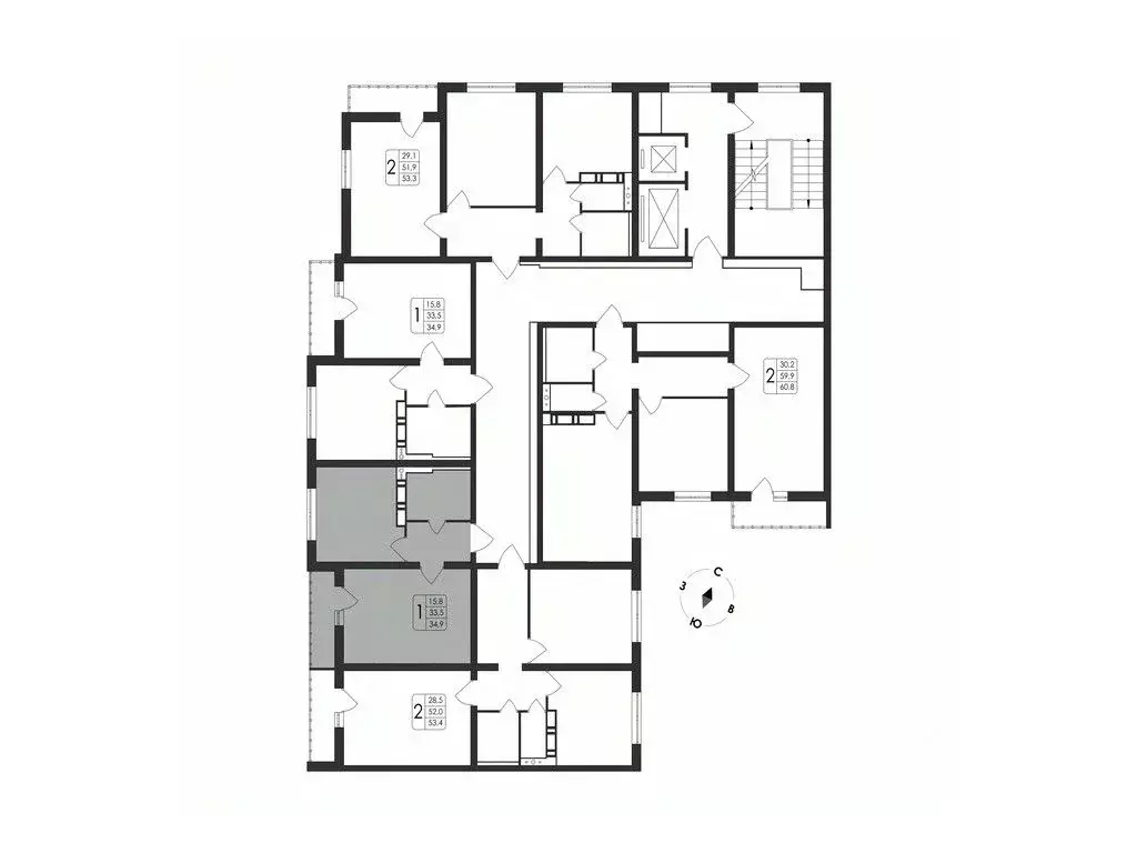 1-к кв. Воронежская область, Воронеж Первое Мая мкр, Май жилой ... - Фото 2