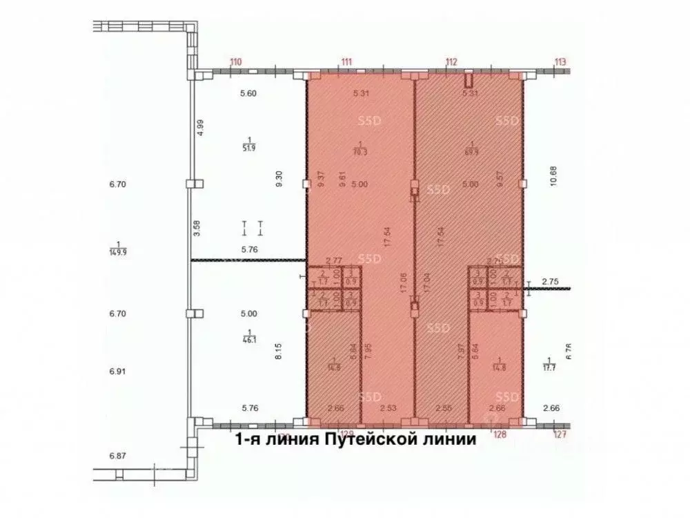 Помещение свободного назначения в Москва Пяловская ул., 1 (185 м) - Фото 1