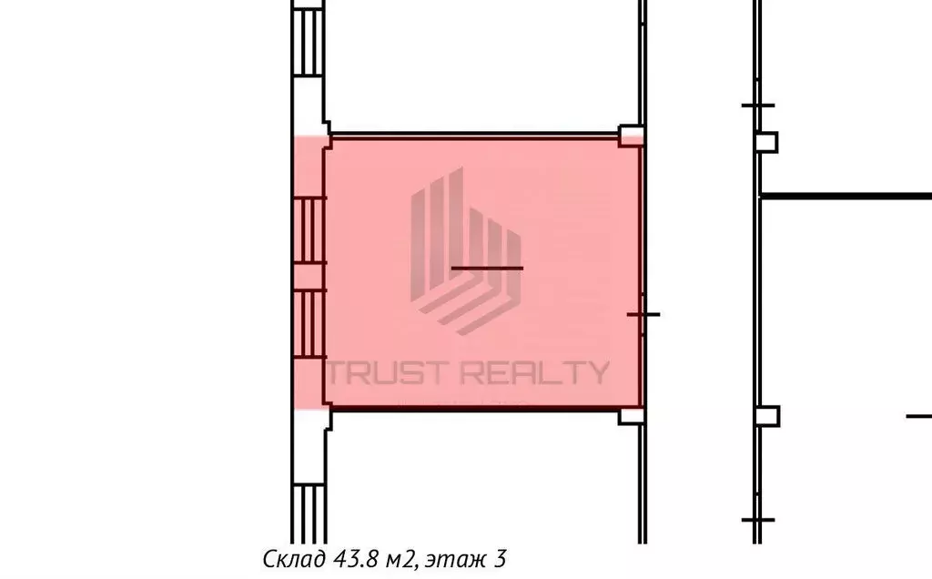 Склад (43.8 м) - Фото 2