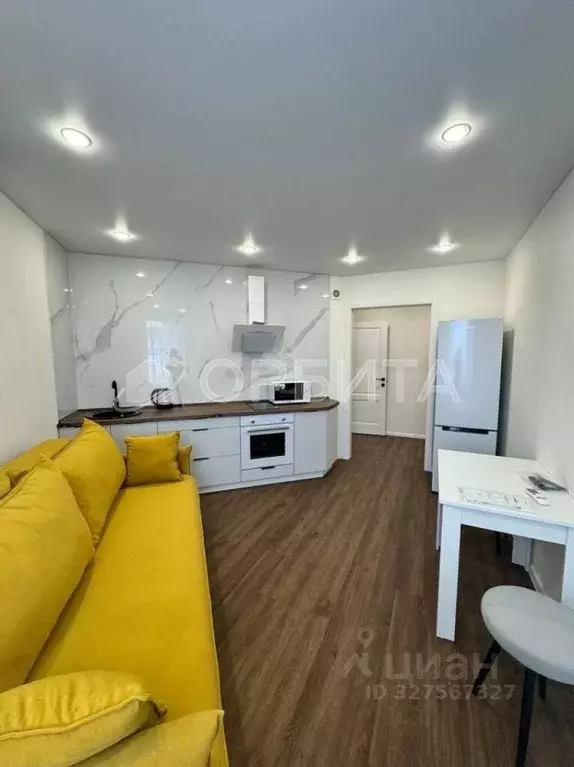 1-к кв. Тюменская область, Тюмень ул. Республики, 204к14 (40.1 м) - Фото 1