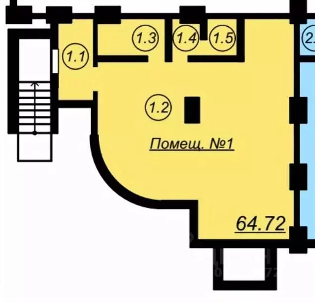 Офис в Владимирская область, Владимир ул. Мира, 5Б (65 м) - Фото 0