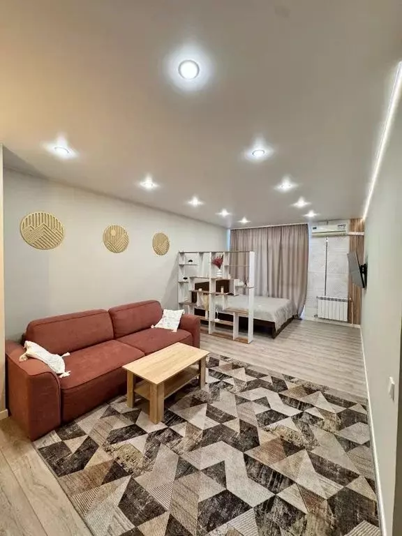 1-к кв. Краснодарский край, Сочи Новый Сочи мкр, ул. Бамбуковая, 42 ... - Фото 1