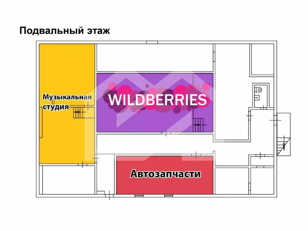 Помещение свободного назначения в Москва ул. Маршала Катукова, 19К1 ... - Фото 2