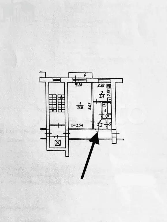 1-к. квартира, 33,3 м, 3/9 эт. - Фото 1