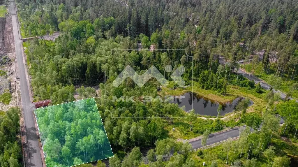 Участок в Ленинградская область, Выборгский район, Первомайское с/пос, ... - Фото 1