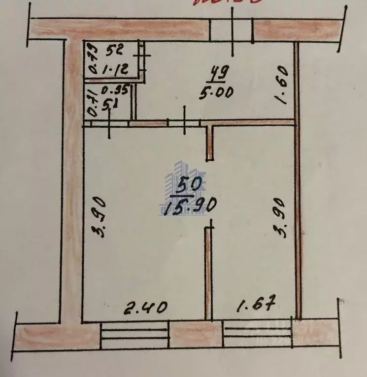 1-к кв. Чувашия, Чебоксары ул. Декабристов, 14к1 (22.5 м) - Фото 2