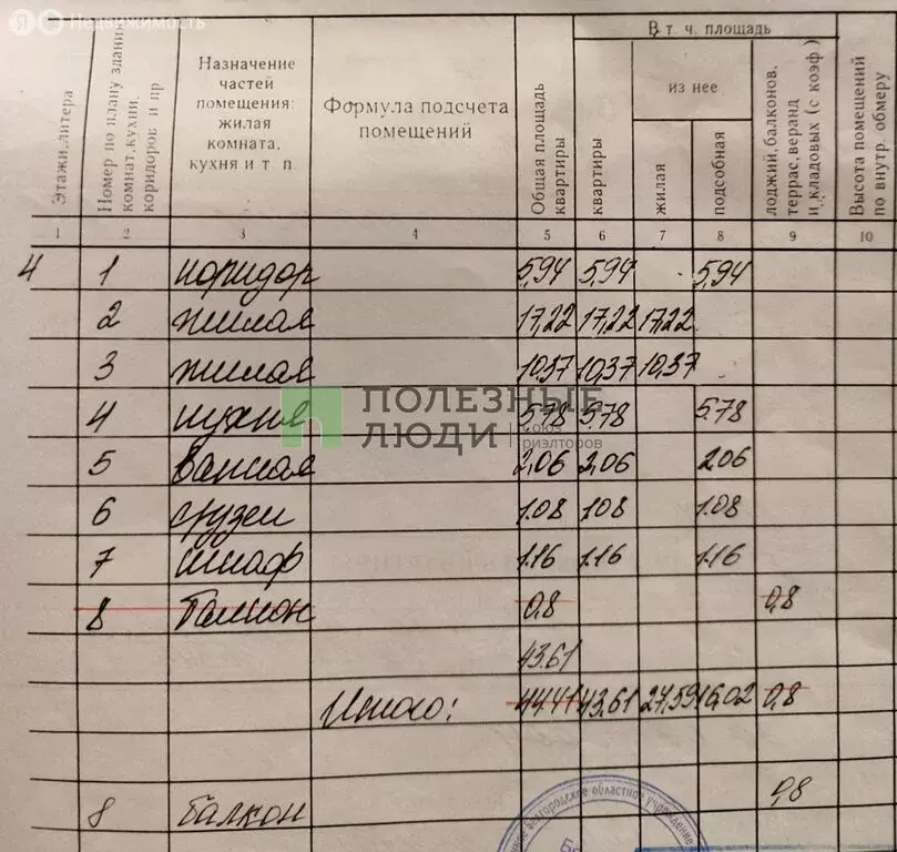 2-комнатная квартира: Белгород, улица Костюкова, 17 (44 м) - Фото 1