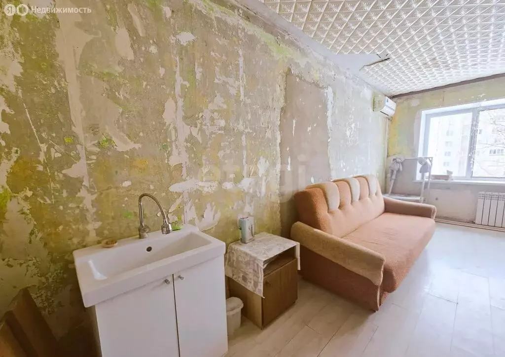 1к в -комнатной квартире (17 м) - Фото 2