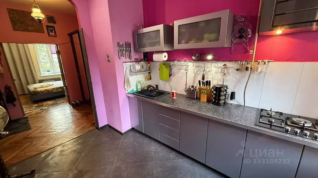 3-к кв. Москва Шмитовский проезд, 6 (60.5 м) - Фото 1