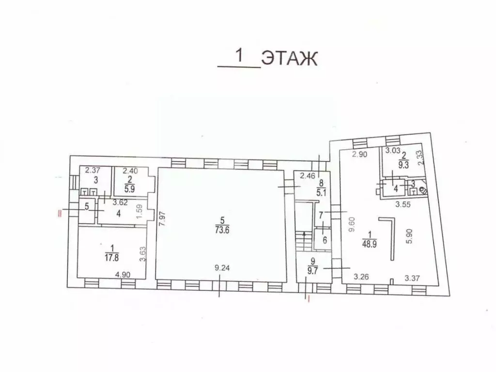Торговая площадь в Москва Люсиновская ул., 7/8С1 (365 м) - Фото 0