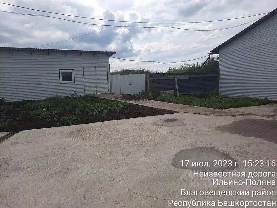 Склад в Башкортостан, Благовещенский район, Ильино-Полянский ... - Фото 1