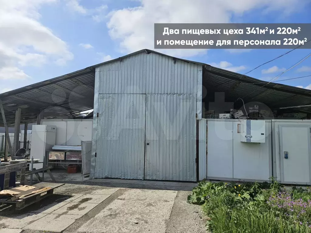 Два пищевых цеха 561 м и абк 220 кв.м. 27 соток з - Фото 1
