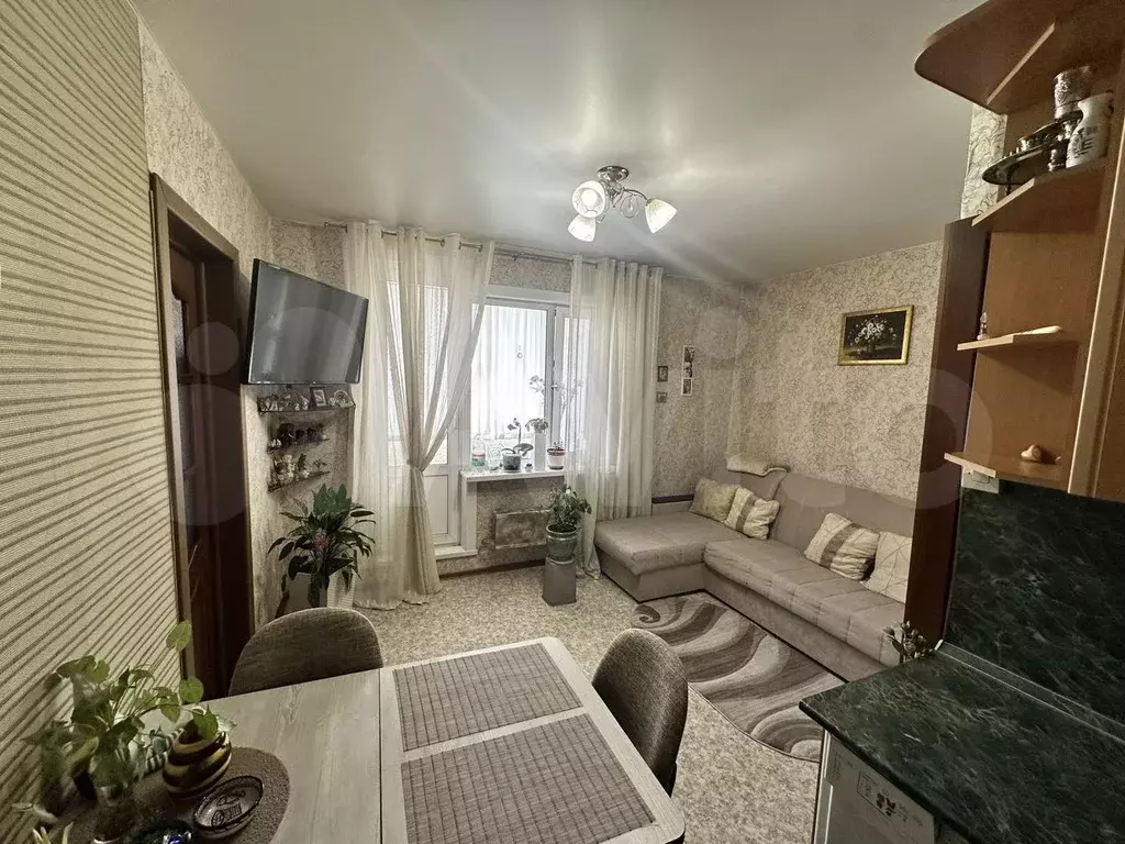 2-к. квартира, 34,6 м, 3/9 эт. - Фото 1