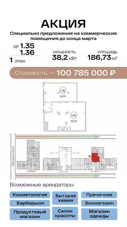 Помещение свободного назначения в Санкт-Петербург бул. Измайловский, ... - Фото 1
