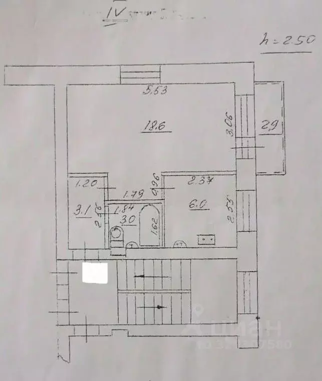 1-к кв. Самарская область, Самара Перекопская ул., 1 (30.7 м) - Фото 2