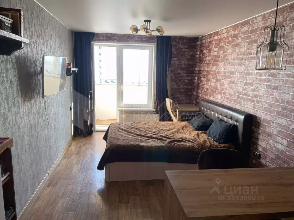 Студия Тюменская область, Тюмень ул. Вадима Бованенко, 1 (29.5 м) - Фото 1