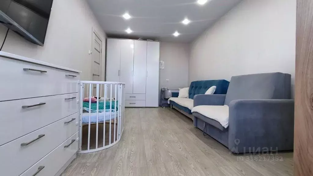 1-к кв. Татарстан, Казань ул. Маршала Чуйкова, 37 (33.1 м) - Фото 1