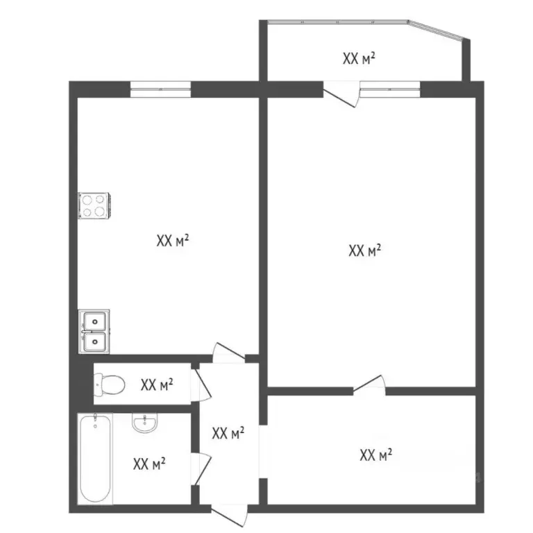 1-к кв. Тюменская область, Тюмень Широтная ул., 136к5 (41.0 м) - Фото 2