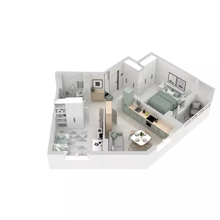 2-к кв. Свердловская область, Екатеринбург ул. Софьи Перовской, 106А ... - Фото 2