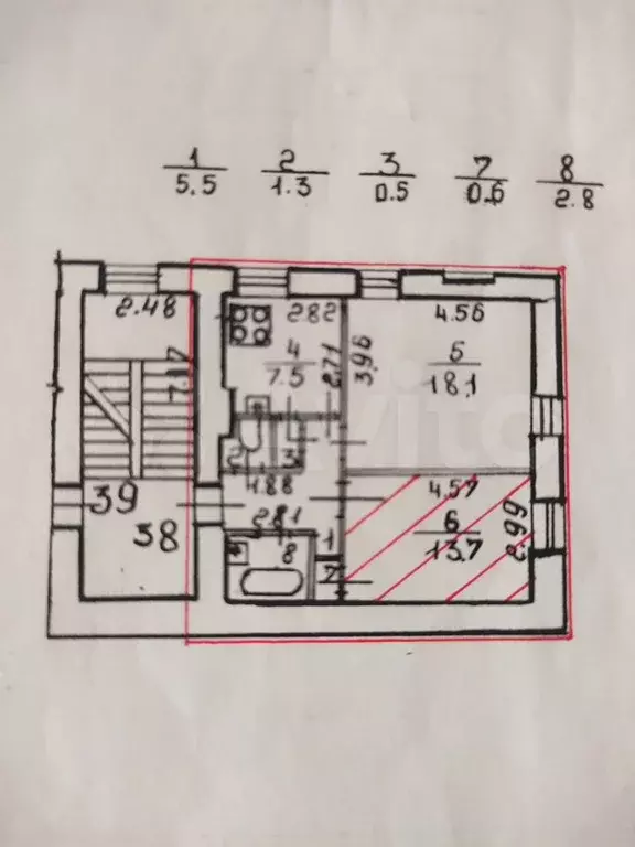 2-к. квартира, 50 м, 3/4 эт. - Фото 0