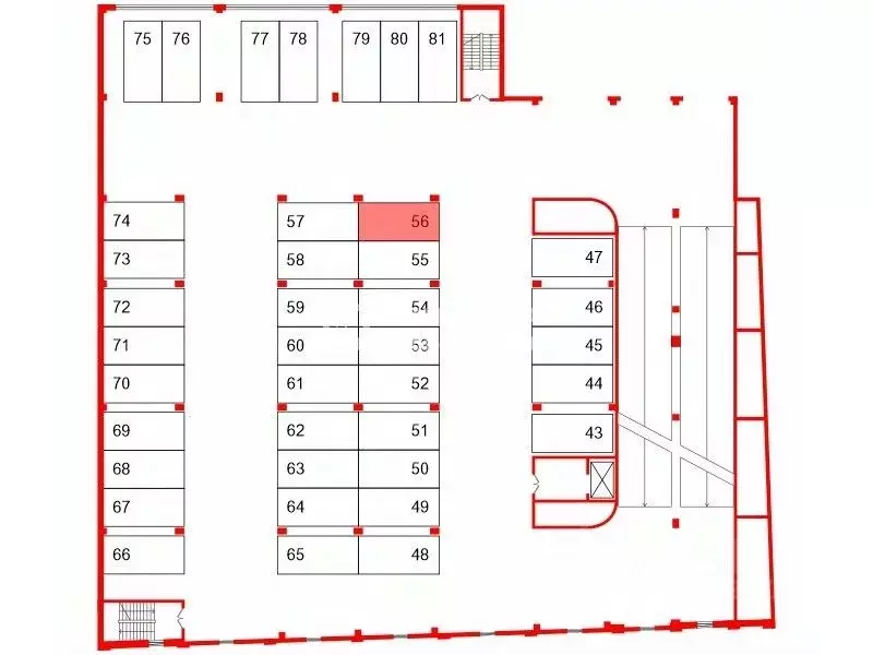 Гараж в Санкт-Петербург Фарфоровская ул., 5к1 (13 м) - Фото 1