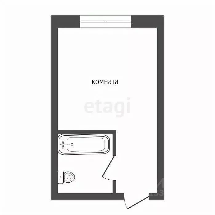 Комната Красноярский край, Красноярск Ключевская ул., 57 (18.0 м) - Фото 2