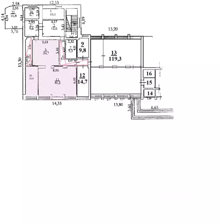 Помещение свободного назначения в Ханты-Мансийский АО, Нефтеюганск 2-й ... - Фото 2