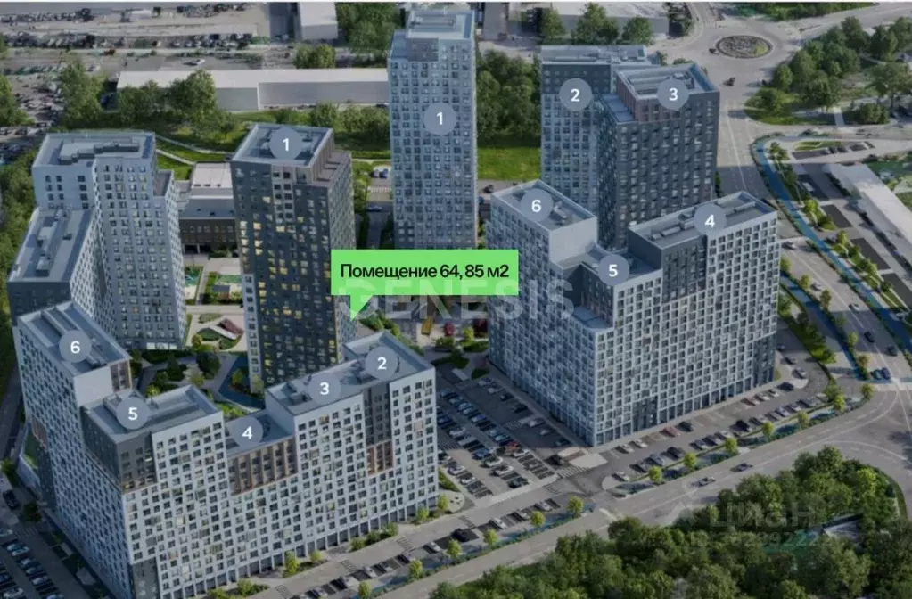Помещение свободного назначения в Московская область, Мытищи ул. ... - Фото 1