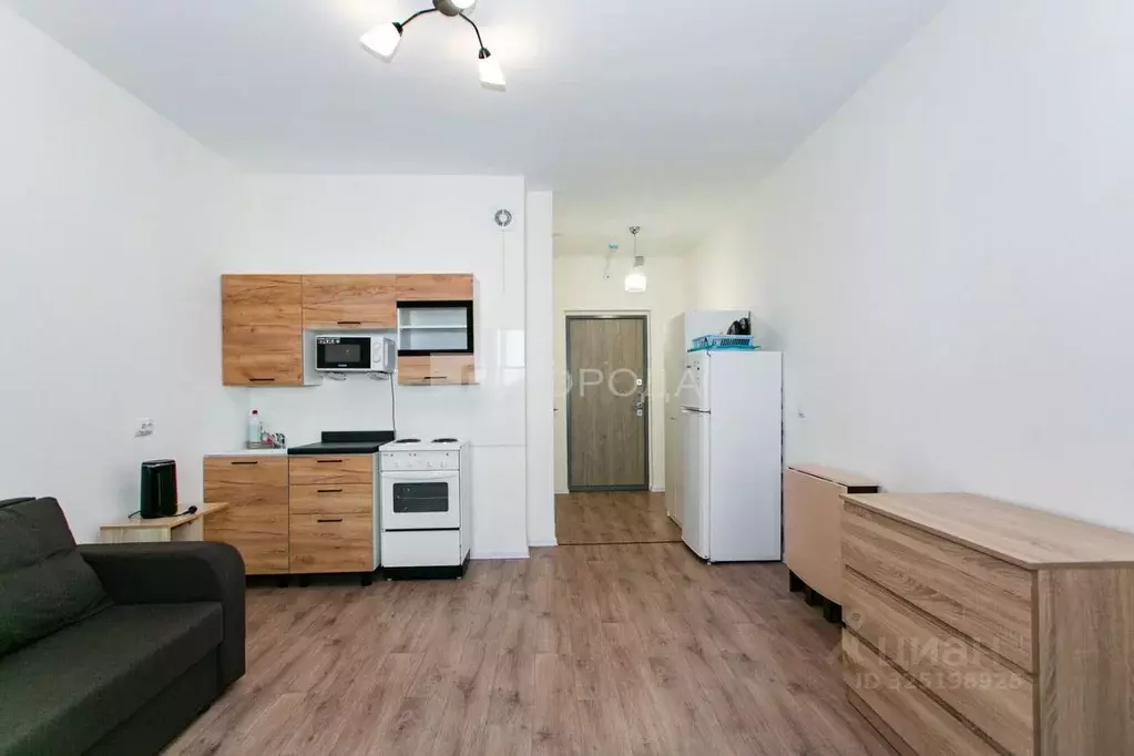 Студия Новосибирская область, Обь Октябрьская ул., 5 (26.6 м) - Фото 2