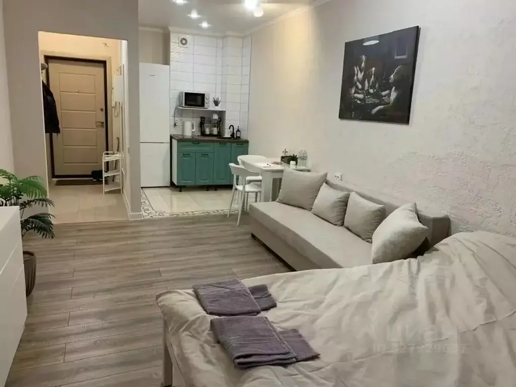 1-к кв. Татарстан, Казань Проточная ул., 6 (30.0 м) - Фото 1