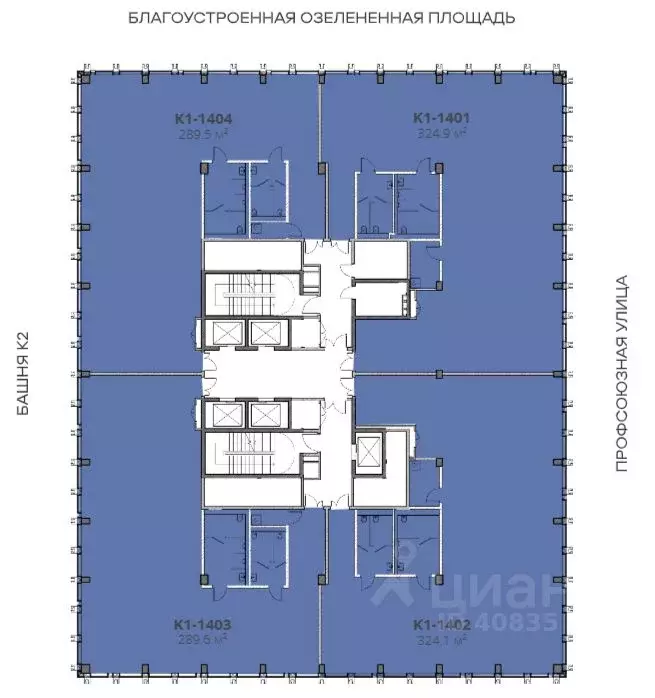 Торговая площадь в Москва Старокалужское ш., 64 (324 м) - Фото 1