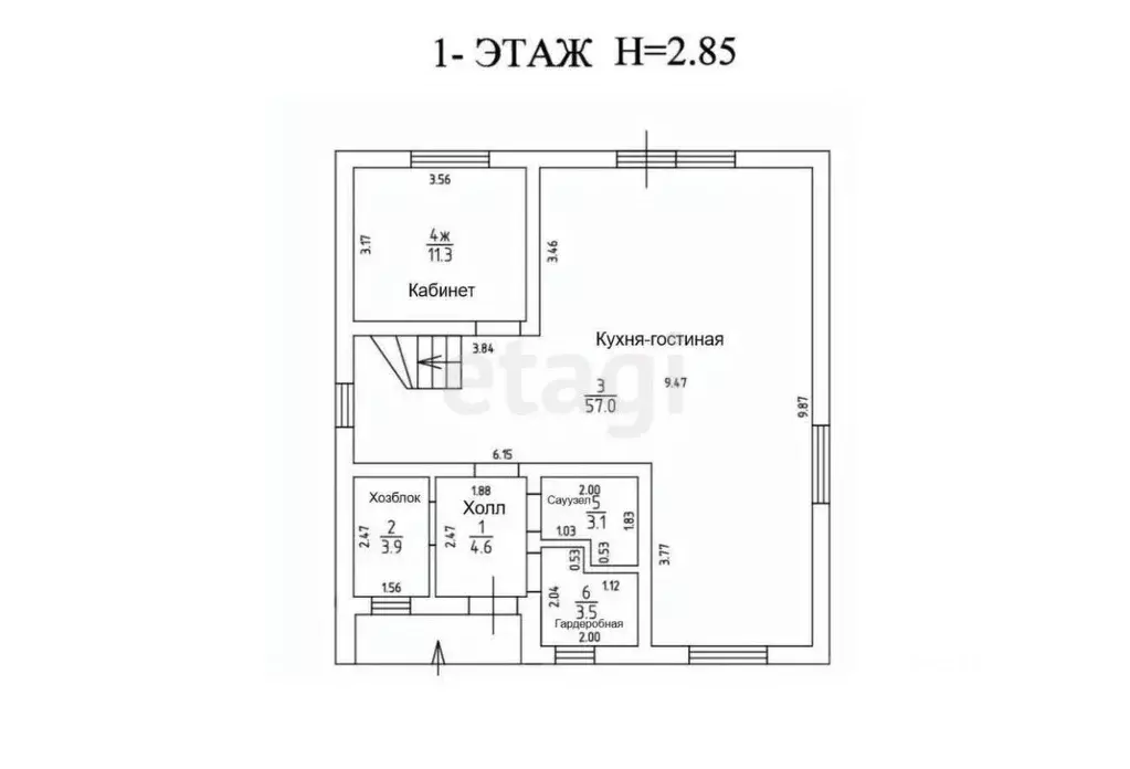 Дом в Калининградская область, Калининград ул. Аксакова, 53 (183 м) - Фото 0