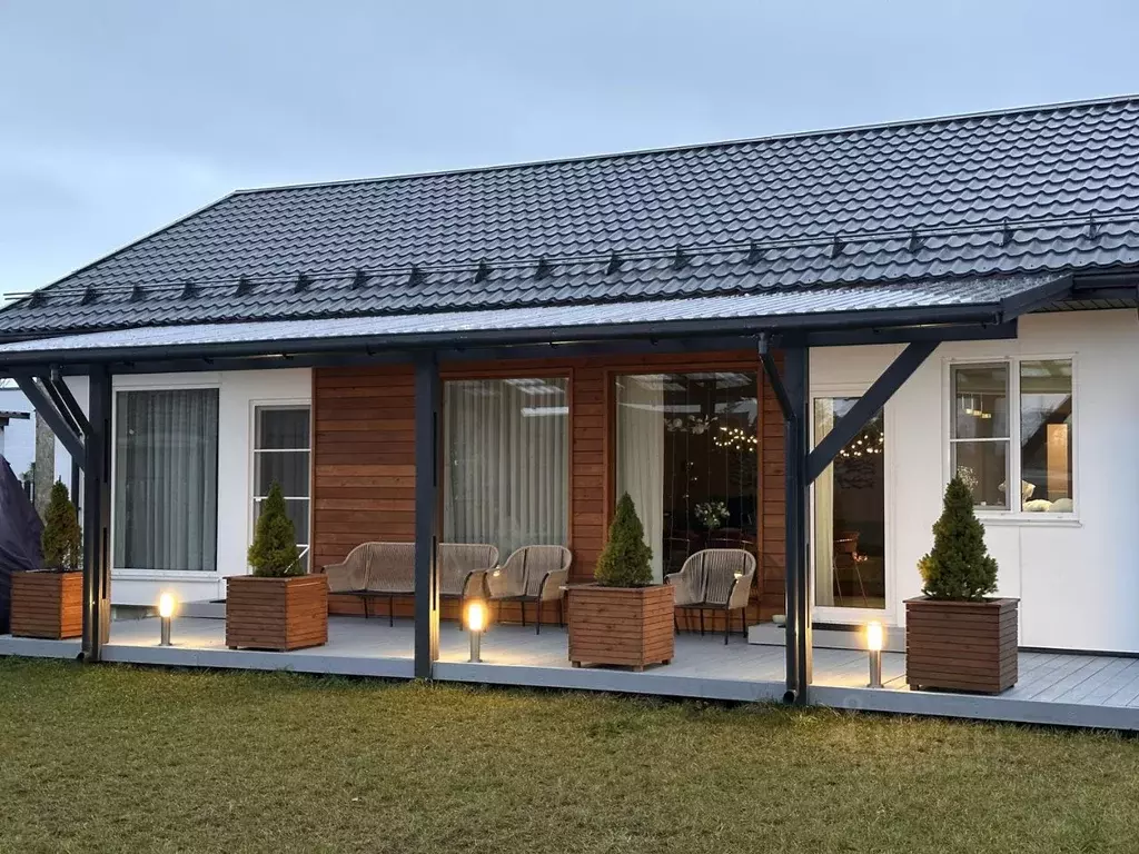 Дом в Ленинградская область, Выборгский район, Полянское с/пос, пос. ... - Фото 1