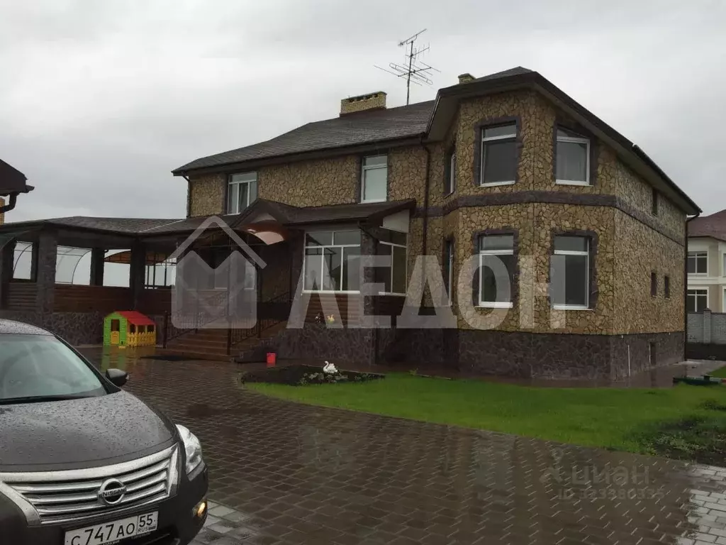 Коттедж в Омская область, Омский район, пос. Магистральный ул. Галика, ... - Фото 0