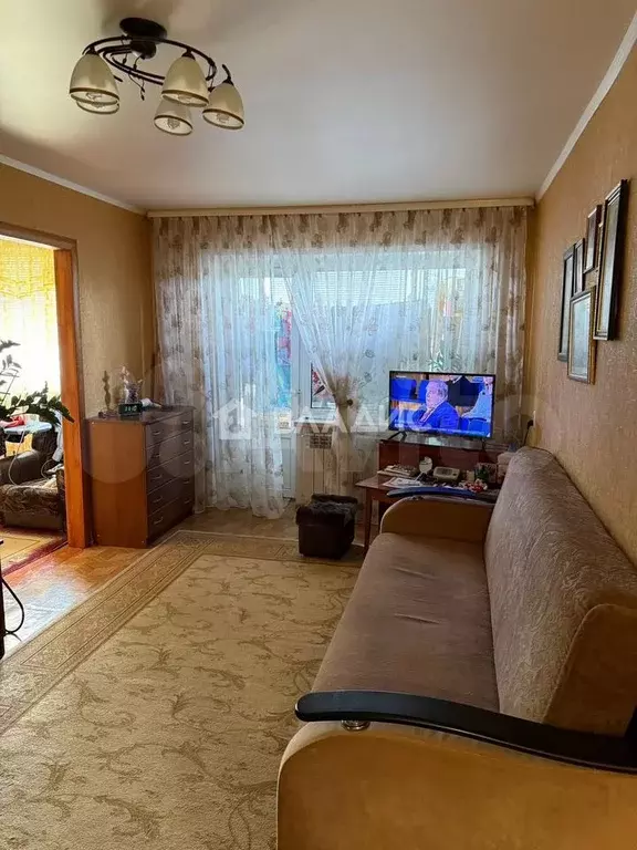 3-к. квартира, 42,1 м, 4/4 эт. - Фото 0