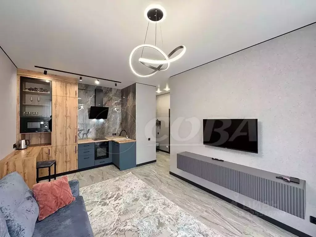 1-к кв. Тюменская область, Тюмень ул. Евгения Войнова, 7 (45.0 м) - Фото 2