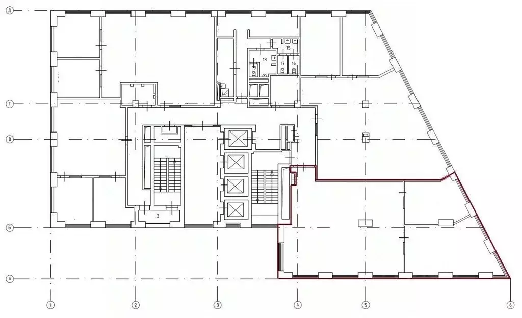 Офис в Москва ул. Можайский Вал, 8кС (1008 м) - Фото 2