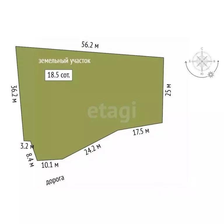 Участок в Владимирская область, Петушинский муниципальный округ, д. ... - Фото 2