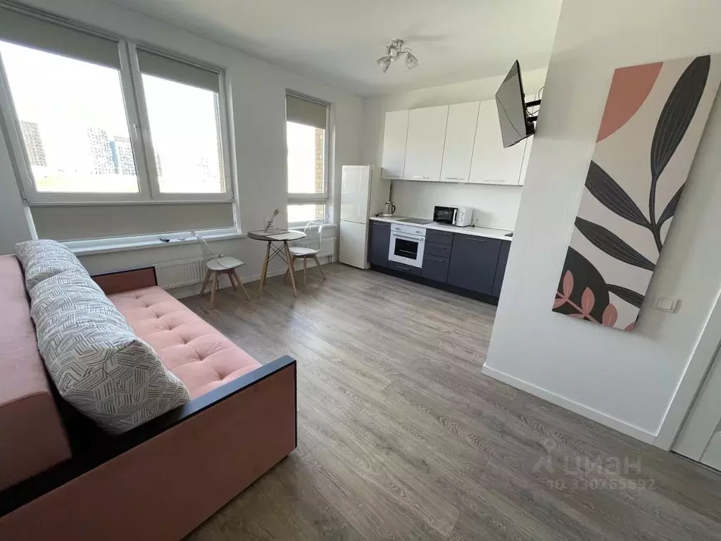 Студия Москва ул. Красовского, 2к1 (32.0 м) - Фото 1