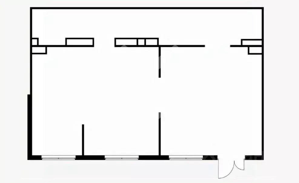Помещение свободного назначения в Москва Большая Очаковская ул., 2 (99 ... - Фото 2