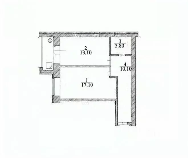 1-к кв. Чувашия, Чебоксары ул. Ильи Тукташа, 5/12 (47.6 м) - Фото 2