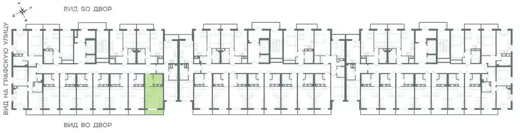 Квартира-студия: Мурино, Графская улица, 6к1 (22.7 м) - Фото 1