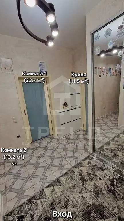 2-к кв. Ленинградская область, Ломоносовский район, Аннинское ... - Фото 0