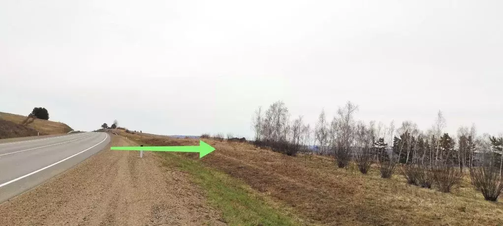 Участок в Иркутская область, Заларинский муниципальный округ Р-255 ... - Фото 1