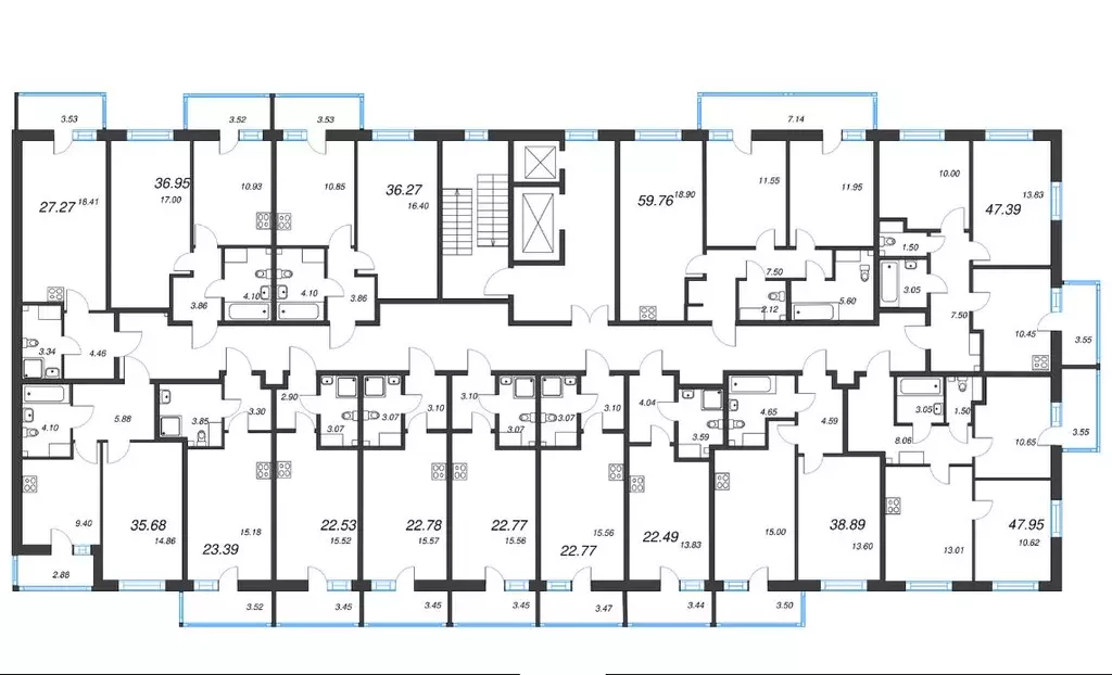 1-к кв. Ленинградская область, Всеволожский район, Заневское городское ... - Фото 2